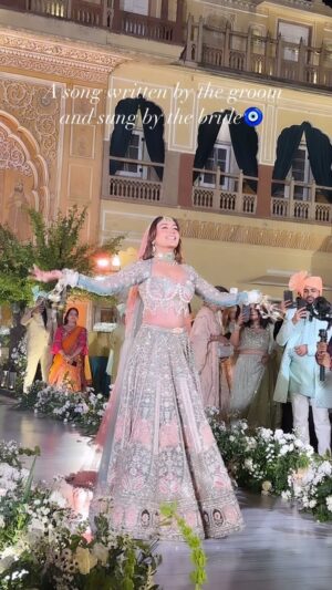 Bhoomika Mirchandani Instagram - The most dreamy “Khidkitod entry” 💕 
Wait for Karan’s part 💕🧿@officialsurbhic @karanrsharma09 

@kaifikhalilmusic You gave us a masterpiece 💕

#surbhichandnawedding #surbhichandna #kahanisuno  #weddingentry
