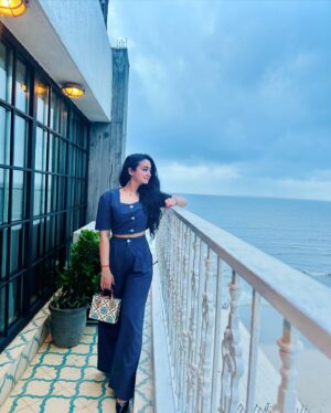 Bhoomika Mirchandani Instagram - You were born bluer than a butterfly 🦋🩵🧿