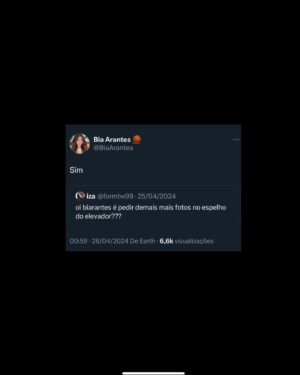 Bia Arantes Instagram - falei que sim, mas olha aí