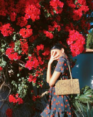 Bianca A. Santos Instagram - Spring feeling like summer 🌹 taken pre-QUAR ✨