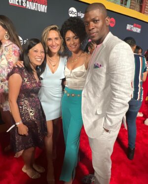 Bianca A. Santos Instagram - Thursdays became sacred! Thank you for tuning into @greysabc through the #Greys400 Finale! So grateful for the experience and the incredible talents I got to work with! 
•
*slides contain spoilers so catch up on Hulu if you know what’s good*