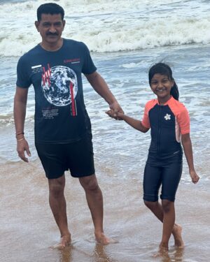 Bidusmita Dash Instagram - Papa & tunu🥰🥰