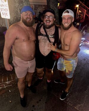 Big Dipper Instagram - Met this beautiful bear superstar @bigdipperjelly was so nice to meet you! When in ptown!❤️🐻🥂