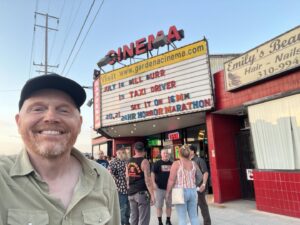 Bill Burr Instagram - Coolest marquee I’ve ever been on. Thank you @gardenacinema for the stage time and thank you to everyone that came out to the show!