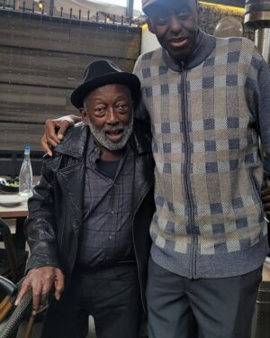 Bill Duke Instagram - Just wanted to share this photo from my Birthday luncheon. This is my dear friend, actor and comedian Garrett Morris. This brother and I have been in the trenches together in Hollywood for decades, and we're still here. That's a tremendous feat in itself. 

"We are all voyagers on this glorious sailing vessel called life, and one of the best sights we can see is that of a smiling, loyal and honest friend. Even if you have only one, you can continue your life's voyage knowing that your friend will be there if needed, and right over your shoulder when you don't. Friendship is always given freely or not at all". 

#garrettmorris #realbillduke #coribanks444 #MPJINews #carlgilliard #comedy #friends #dukemediafoundation #dukemediainc #actors #torrencebrannonreese #comedians #carlgilliard @sydthewriter #entertainment #hollywood #octogenarian #director #filmmaker