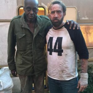 Bill Duke Instagram - ON THIS FLASHBACK MONDAY: "Mandy", starring Bill Duke and Nicholas Cage. 

Bill received rave reviews for his role in "Mandy" The Hollywood Reporter called Bill "Mandy's Secret Weapon".

Bill Duke, played Caruthers, Red’s (Nicholas Cage) friend, a man living off the grid and away from prying eyes in a modest RV encampment-cum-arms depot.

"Caruthers interregnum lends the film a welcome, and necessary, layer of reality to augment its unreality. Caruthers knows who, and what, Red is after, and he’s happy to expound as plot demands. “So whatcha hunting?” he asks. “Jesus freaks,” Red replies. “I didn’t know they was in season,” says Caruthers."

"Being a movie’s designated Exposition Character is, about nine times out of ten, a thankless job. Mandy thanks Duke profusely, because he takes that job, that one scene, and channels the function of exposition into language thick with gravitas. “No one knows where they come from,” Caruthers tells Red, framed by golden light pouring in from the windows as he sinks in his recliner. “First it was stories from the interstate, leaving truckers for dead, prostitutes vanishing, and gutted bodies on doorsteps, and always the same: Biker gang, black bikes, only seen at night.” Duke draws out each line, every word, as though the syllables are the last bits of meat he’s sucking from the bone. He’s enjoying himself, a wary tremble in his voice as he warns Red that he’s got low odds of avenging Mandy and living".

Link to article: https://www.hollywoodreporter.com/movies/movie-news/bill-duke-is-mandys-secret-weapon-1144353/

#realbillduke #Mandy #nicolascage #TheHollywoodReporter #dukemediaentertainment #dukemediafoundation #felixgiles #realbillduke #torrencebrannonreese @sydthewriter #heidibfuller #MPJINews #YouniteNetwork #WilliamMichaelBarbee