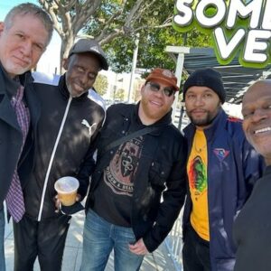 Bill Duke Instagram - I was having lunch at #SomethingVegan with my creative friends, discussing an upcoming project about #RobertSmalls, who went from being a slave, to a Navy Captain and then a Congressman. The working title of the film is #Defiant. 

If you'd like to find out more about the film and Robert Smalls, I'm discussing the project at: https://join.legionm.com/captain-smalls-movie/

#LegionM #realBillDuke #ChrisCooper #CaptainRobertSmalls #CivilWar #Sailor #Congressman #DavidBaxter #blackhistory365 #MarvinJones #BlackHistoryMatters #RobEdwards #americanhistory #BlackHistoryMonth 
#coribanks444 @sydthewriter #MPJINews #Variety