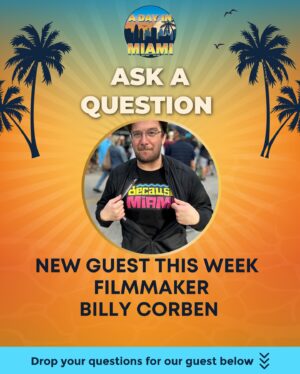 Billy Corben Instagram - SPECIAL GUEST THIS WEEK ‼️ Filmmaker Billy Corben @billycorben will be joining the #ADIM podcast. This is going to be an interesting one 😅
•
💬 Please drop your questions below or DM us. 
•
🔋 Episode sponsor @heydaymarketing 
•
✅ Watch new episodes on YouTube. LINK IN BIO. 
•
#adayinmiami #miami