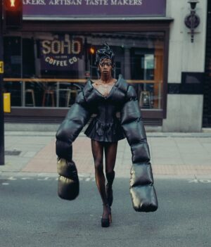 Black Peppa Instagram - @lcflondon_  Postgraduate Show 2024

Photographer: @kimlangstudio 
Designer: @williamfhenderson 
Hair: @wigsbyben