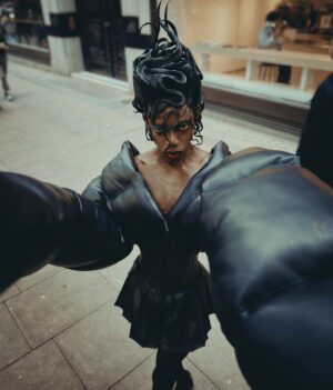 Black Peppa Instagram - @lcflondon_  Postgraduate Show 2024

Photographer: @kimlangstudio 
Designer: @williamfhenderson 
Hair: @wigsbyben