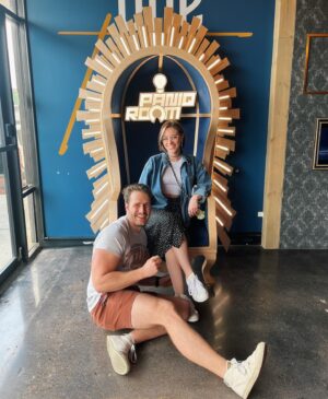 Blaine Gibson Instagram - We escaped so good. 
@paniqroomaustin