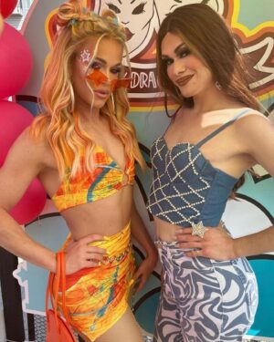 Blair St. Clair Instagram - I’ve not had the right words, and I almost felt like the longer I have waited to say something the less real this would be. 

@tristynst.clair and I met in high school over 10 years ago. They have always been such an incredible talent from writing and releasing music completely independently to dazzling audiences all over with their stunning beauty and kindness. 
I had graduated high school in 2013 but was contracted to come back to makeup/wig design the production of Once on This Island. Tristyn was playing the role of Agwe - God of water. They were so nervous, so I had designed a fun makeup chart for them to wear as a “mask” to help shield them from the nerves. I painted their face in the blue makeup and showed them how to use the makeup brushes and colors just like the chart explained. We had so much fun creating that design together. 
And that’s all that was for me in that moment. 
I thought I had done my job and had fun doing it, but Tristyn shared with me years later that was their first experience feeing a sense of “drag” in life. They told me in 2021 that they felt like that was the first time they ever felt connection from another queer person and that moment was an escape for them. I never knew how much a, seemingly, simple job (for me) could connect so deeply with someone. I will always cherish the thought of putting her into “drag” for the very first time. 

Tristyn- You taught me so much over the past several years. I will always cherish the love you showed me. I’ll see you again some day. You were always a star, and now you will live and shine brightly as a constellation. Keep on dreaming. You’re free ✨ 🕊️