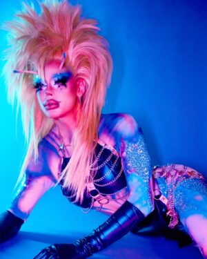 Blair St. Clair Instagram - Blair St. Clair X Ciara Myst

She’s been MYSTIFIED! Feeling the Baja Blast fantasy!

Thank you, @the_ciara_myst for painting me in your signature drag and letting me live out my Alien Superstar neon dreamz. 

Photo: @morepinklemonadepls 
Makeup: @the_ciara_myst