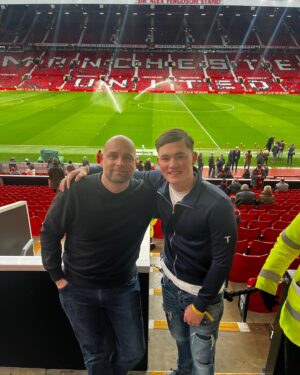 Bleu Landau Instagram - Unreal day yesterday…(despite the result🤦🏻‍♂️) big thank you @chrishamlett2005 what a laugh it was 👊🏼❤️