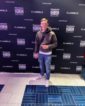 Bleu Landau Instagram - Massive thank you to @mallet_london for inviting me to the Reebok collab launch! ❤️