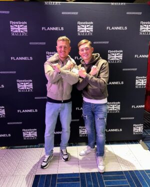 Bleu Landau Instagram - Massive thank you to @mallet_london for inviting me to the Reebok collab launch! ❤️