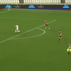 Bleu Landau Instagram - A DREAM COME TRUE😍⚒️
It still hasn’t sunk in, what an amazing experience to play at the bowl and to top it off with a goal!🔥 
Always thanks to @sellebrity_uk ❤️