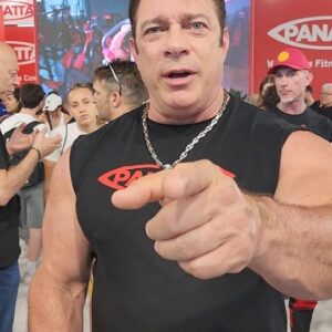 Bob Cicherillo Instagram - Absolute madhouse here at the Panatta booth!!