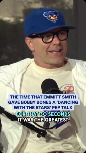 Bobby Bones Instagram - @mrbobbybones and @emmittsmith22 may not have crossed paths too many times, but the time that it did happen during @dancingwiththestars, it was magical, as Bobby recalls 🤣