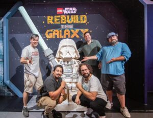 Bobby Moynihan Instagram - Thank you @lego @starwars @benjisamit @cubanmissiledh @tonyrevolori @michaelrcusack for a wonderful #sdcc2024 See you next year, weirdos! 

I STOLE THE IMDB BOAT!

LEGO STAR WARS: REBUILD THE GALAXY! SEPT 13TH ON @disneyplus