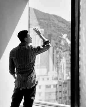 Bosco Wong Instagram - 繼續努力宣傳！
The fit @kapitalglobal @bode  @rickowensonline by @mrporter 
@queenie_yu #qystyling #紮職3 #宣傳日 #英皇電影