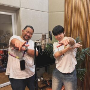 Boy Trai Bhumiratna Instagram - Late night K-indy session 
It was fun.We love it! Cant wait it finish
Mr.Gwak tae Poong Thailand welcomes you 😎