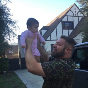 Brad William Henke Instagram - This beautiful 🍼 baby (Malia) could have been mine if @adam_nicklas would have signed off on me dating his sister when i asked him 6 years ago .  He said "nope" lol