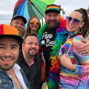 Brad William Henke Instagram - Last week I was asked to ride on a float for Long Beach Pride !  What an honor ! Representing Long Beach Gay Lesbian Chamber of Commerce ❤️. Thank you ! It was so much fun 💯. Thank him @heatherisradder for making it happen !