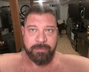 Brad William Henke Instagram - #tvpilotseason - just shaved half my beard off for a pilot Audition 😢🔥🌈💰😮. How do I look?  Last year I booked a great one - thank you #jennylumet ❤️. Thank you #cbs!  But sadly it did not get picked up l!  This year I am ready and willing to play more than - but Including- the bad guy you love to hate / but deep down love 🎬🎭. And I will move anywhere in the world to shoot.  I just want to act for 17 hours a day with people who’s talent inspires me to be the best actor I can possible be - that’s all I have on this earth ❤️. Besides my dogs Pugglez and Girlfriend 💕💯