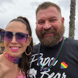 Brad William Henke Instagram - Last week I was asked to ride on a float for Long Beach Pride !  What an honor ! Representing Long Beach Gay Lesbian Chamber of Commerce ❤️. Thank you ! It was so much fun 💯. Thank him @heatherisradder for making it happen !