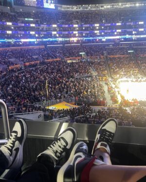 Bradley Constant Instagram - Went to our first Lakers game 🏀 Got to see @antdavis23 go crazy in person and drop 30-22 🤯 BUCKET LIST 

Thank you @primevideo @lakers for the experience! #mambamentality