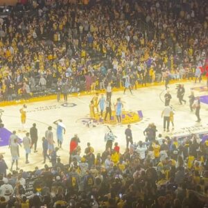 Bradley Constant Instagram - Went to our first Lakers game 🏀 Got to see @antdavis23 go crazy in person and drop 30-22 🤯 BUCKET LIST 

Thank you @primevideo @lakers for the experience! #mambamentality