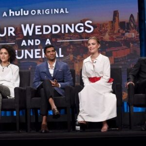Brandon Mychal Smith Instagram - Gang! Gang!@fourweddingsandafuneral on @hulu Wednesday’s