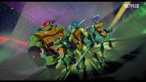 Brandon Mychal Smith Instagram - Me & my Ninjas are back! Rise of the TMNT movie on @netflix August 5th!!!@tmnt @netflixfamily @netflixgeeked #Tmnt #netflixandchill #NinjaTurtles 
🐢✊🏽🐢✊🏽
