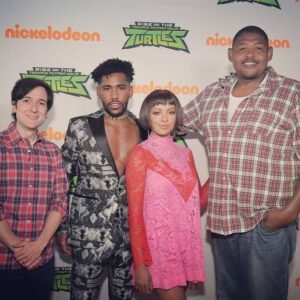 Brandon Mychal Smith Instagram - #TMNT beyond honored to be apart of one of the most Iconic franchises in the world , dream big and cowabunga !!!