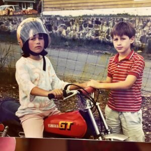 Brendan Fehr Instagram - Happy Birthday to this bad MFer, my younger older sister, @shanafehr 
Keep your distance. #TwoManGang