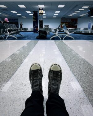 Brendan Fehr Instagram - Airport Lounging