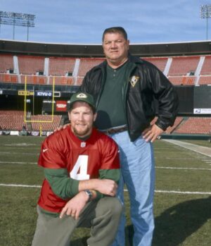 Brett Favre Instagram - My dad always pushed me to work harder, be disciplined and persevere. I appreciate what he did and it’s crazy how fast time flies by.