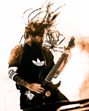 Brian 'Head' Welch Instagram - Munich, Germany 🇩🇪 what a sweaty, hot, yet exhilarating @korn_official & @spiritboxmusic experience rocking out with you guys! 🇩🇪

@jn_lightning 📸
