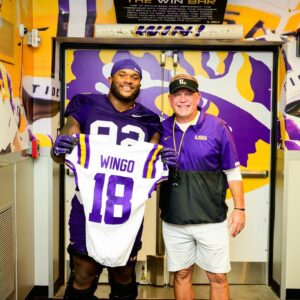 Brian Kelly Instagram - Our Captain and No. 18. Excited for your next opportunity in Detroit, Mekhi!