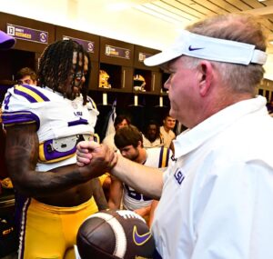 Brian Kelly Instagram - Harold made the big plays when our team needed it. He earned the game ball tonight!