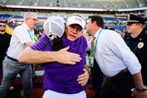 Brian Kelly Instagram - Ending this season with my family and a bowl win for LSU