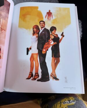 Brian Michael Bendis Instagram - Wow! Outstanding job @clover_press @davidmackkabuki @alex_maleev I mean, wow! Time Machine moment, for sure. #daredevil #moonknight #elektra