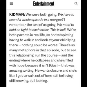 Brian Tee Instagram - SPOILERS!!! Thank you to @entertainmentweekly for the insightful and candid conversation with @nicolekidman and I. It's always a pleasure to talk story and relationship with my better (TV) half! 
**Full article link in Bio.
#EXPATS streaming now @primevideo