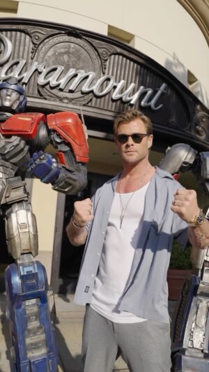 Brian Tyree Henry Instagram - They were born ready. @chrishemsworth @briantyreehenry @keeganmichaelkey #TransformersOne⁣
⁣
🎥: @aidan