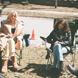 Brianne Howey Instagram - A little behind the scenes of hurry up and waiting #GinnyandGeorgia