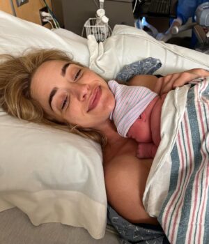 Brianne Howey Instagram - My whole world just got a whole lot sweeter. And smaller. Welcome my little love 💛