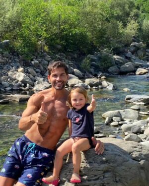 Brice Martinet Instagram - Seeing you play where I played in my childhood is definitely priceless 🥰❤️
#love #family #holiday #italy