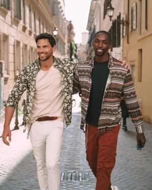 Brice Martinet Instagram - Daddy style! 😎

#campaign #moda #model #photography