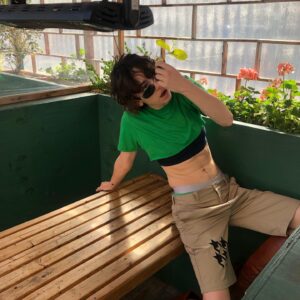 Brigette Lundy-Paine Instagram - had a dream i was about to get arm implants but got scared